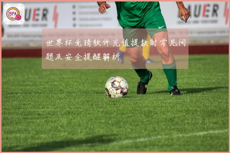 世界杯竞猜软件充值提款时常见问题及安全提醒解析